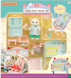 Set Dottore Del Villaggio Personaggi E Playset Del Meraviglioso Mondo Sylvanian Families