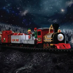 Set Ferrovia Radiocomandato Con Personaggi In Movimento E 30 Binari