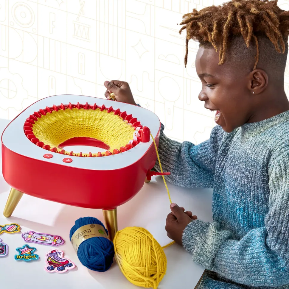 Set Per Cucire A Maglia Custome Threads Power Knitting Station