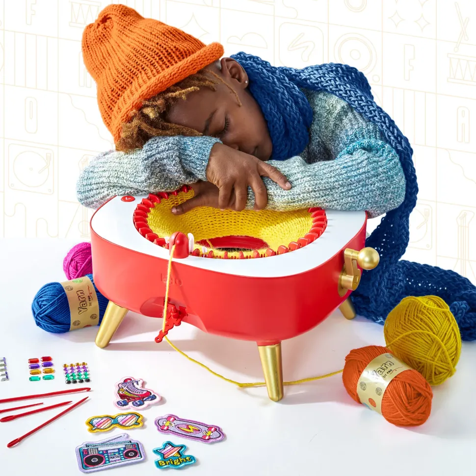 Set Per Cucire A Maglia Custome Threads Power Knitting Station