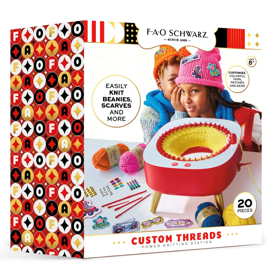 Set Per Cucire A Maglia Custome Threads Power Knitting Station