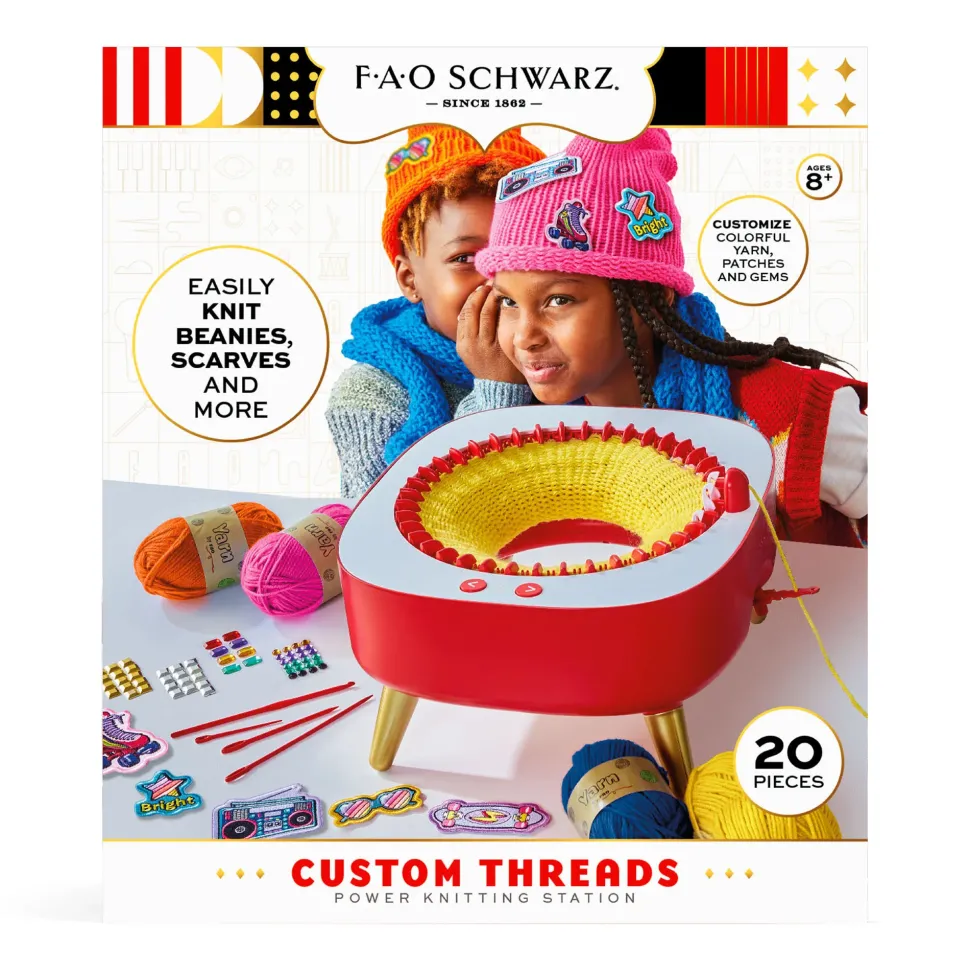 Set Per Cucire A Maglia Custome Threads Power Knitting Station