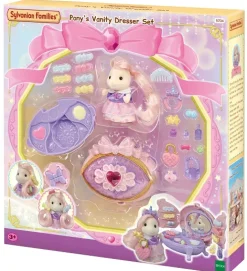 Set Vanity Dei Pony Personaggi E Playset Del Meraviglioso Mondo Sylvanian Families