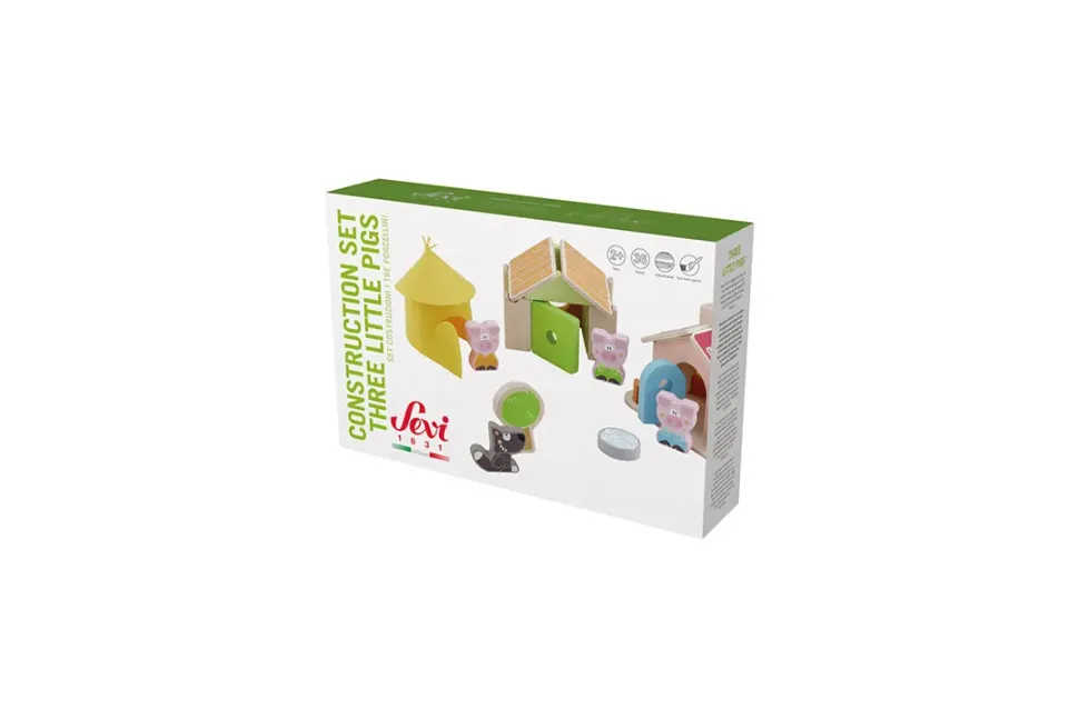 Sevi Set Costruzioni "I Tre Porcellini" (36 Pz)