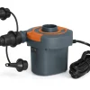 Sidewinder Pompa Di Gonfiaggio Elettrica 12 Volt Corrente Alternata/Corrente Continua(Contenuto: Pompa Di Gonfiaggico Elettrica, 3 Adattatori Per Valvole, 220-240 V / 50 Hz 12 V Cc)