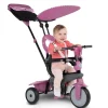 Smartrike Vanilla 4 In 1 Triciclo Per Bambini Dai 15 Mesi Con Maniglione Direzionale Touch Steering E Equipaggiamento Di Sicurezza Rosa