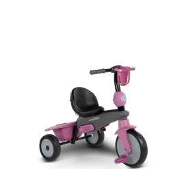 Smartrike Vanilla 4 In 1 Triciclo Per Bambini Dai 15 Mesi Con Maniglione Direzionale Touch Steering E Equipaggiamento Di Sicurezza Rosa
