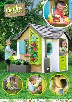 Smoby Garden House Con Accessori Per Il Giardinaggio, 7600810405