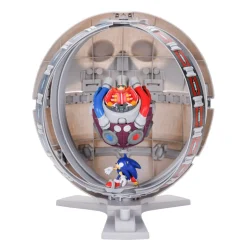 Sonic Death Egg Playset, Set Da Gioco Con 2 Personaggi E Accessori. Sconfiggi Con Sonic Il Malvagio Robotnik!