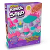 Spin Master Kinetic Sand Shimmer, Set Di Gioco Laboratorio Di Pasticceria Unicorni, 453 G Di Kinetic Sand