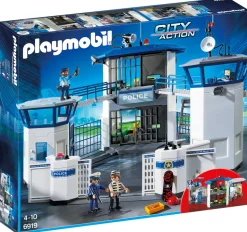 Stazione Della Polizia Con Prigione