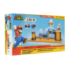 Super Mario Playset Ponte Dell'Airship Di Bowser Compatibile Con Gli Altri Payset Nintendo