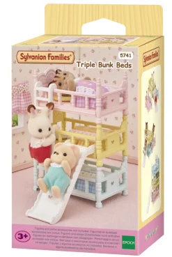 Sylvanian Families Letto A Castello Triplo Colorato Accessori E Arredamento Per La Casa Sf