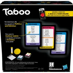 Taboo, Gioco Da Tavolo, Giochi Con Parole Da Indovinare Per Adulti E Adolescenti Dai 13 Anni In Su, Giochi Per Le Feste Per 4 O Piu Giocatori