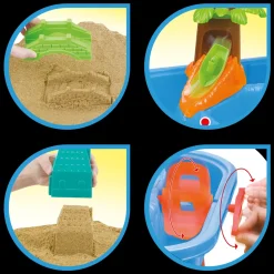Tavolino Acqua E Sabbia: Gioco Educativo Per Bambini Da 18 Mesi Ideale Per Mare, Giardino E Piscina