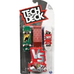 Tech Deck |Confezione Versus Con 2 Skate E Ostacolo
