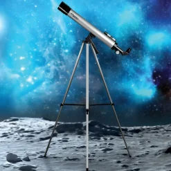Telescopio Con Treppiedi E Obiettivi Intercambiabili