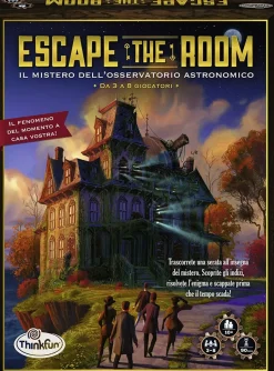 Thinkfun Escape The Room "Il Mistero Dell'Osservatorio", Gioco Da Tavolo, Da 3 A 8 Giocatori, 10+ Anni