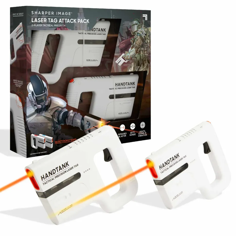 Toy Laser Tag Handtank Attack Pack