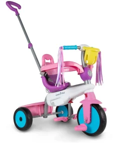 Triciclo 3In1 Smartrike Breeze, Ideale Da 15 A 36 Mesi, Sistema Di Guida Touch Steering, Ammortizzatori Brevettati Per Il Massimo Comfort Versione Unicorno