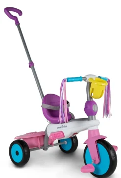 Triciclo 3In1 Smartrike Breeze, Ideale Da 15 A 36 Mesi, Sistema Di Guida Touch Steering, Ammortizzatori Brevettati Per Il Massimo Comfort Versione Unicorno