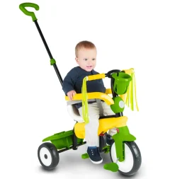 Triciclo 3In1 Smartrike Breeze, Ideale Da 15 A 36 Mesi, Sistema Di Guida Touch Steering, Ammortizzatori Brevettati Per Il Massimo Comfort Versione Dinosauro