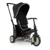 Triciclo Pieghevole 6In1 Con Schienale Reclinabile, Maniglione Direzionale Ed Allungabile E Ammortizzatori Brevettati: Smartrike Str3 Per Bambini Dai 10 Mesi Ai 3 Anni Nero