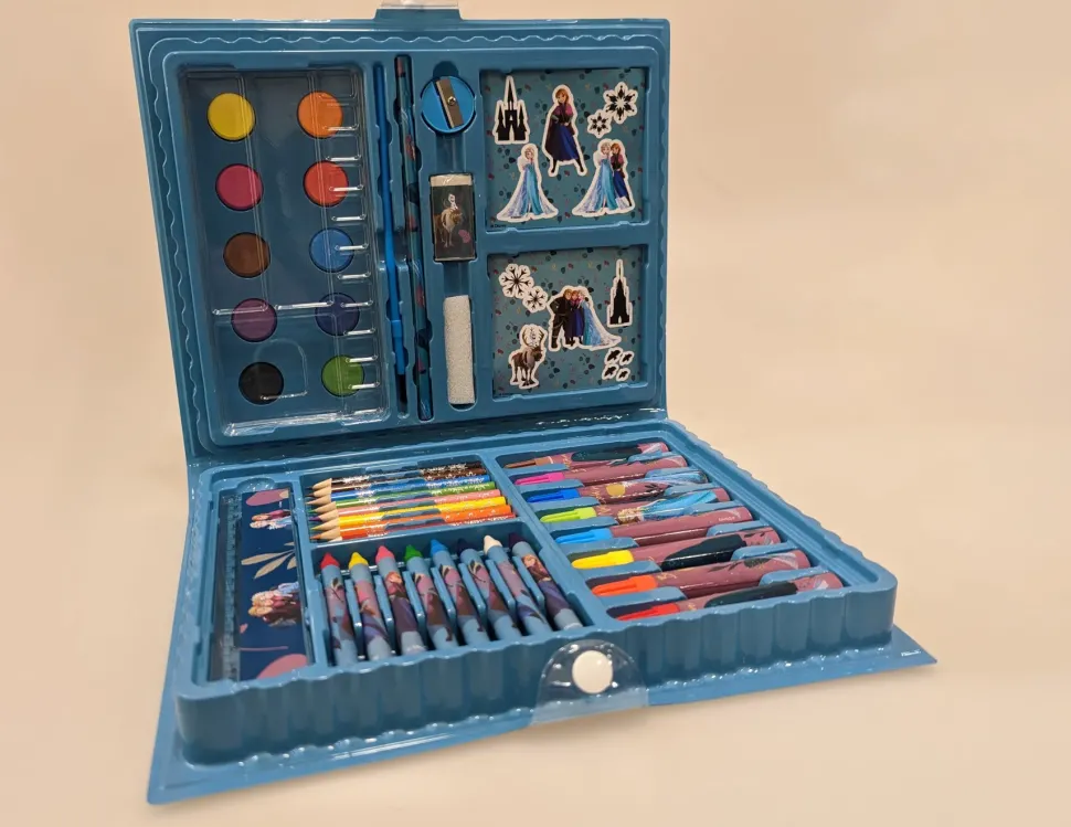 Valigetta Dei Colori Da 52 Pezzi Disney Frozen In Scatola Vetrina