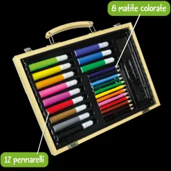 Valigetta In Legno 67 Pcs