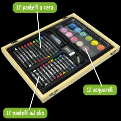 Valigetta In Legno 67 Pcs