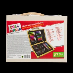 Valigetta In Legno 67 Pcs