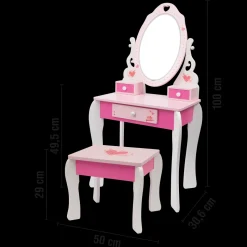 Vanity Table Con Luci Led