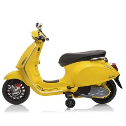 Vespa Elettrica Per Bambini Piaggio 12V Giallo Sole