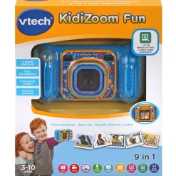 Vtech Kidizoom Fun 9 In 1, La Fotocamera Digitale Per Ragazzi A Partire Dai 3 Anni!