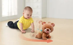 Vtech L'Orsetto Teddy Canta E Gattona Con Me, Un Vero Compagno Di Gattonate Per Il Bambino!