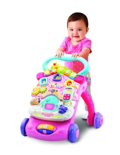Vtech Un Super Primi Passi Parlante 2 In 1 Con Tavolo Attivita Rimovibile Per Fare Il Pieno Di Scoperte!