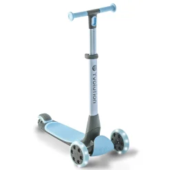 Yglider Nua Lo Scooter A 3 Ruote Pieghevole Premium Con Ruote Luminose Da 127 Mm E Gancio Da Parete Per Bambini Dai 3 Anni In Su