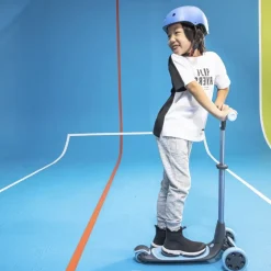 Yglider Nua Lo Scooter A 3 Ruote Pieghevole Premium Con Ruote Luminose Da 127 Mm E Gancio Da Parete Per Bambini Dai 3 Anni In Su