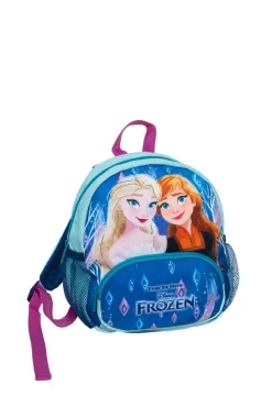Zaino Small Frozen Asilo Con Tasca Frontale Con Zip